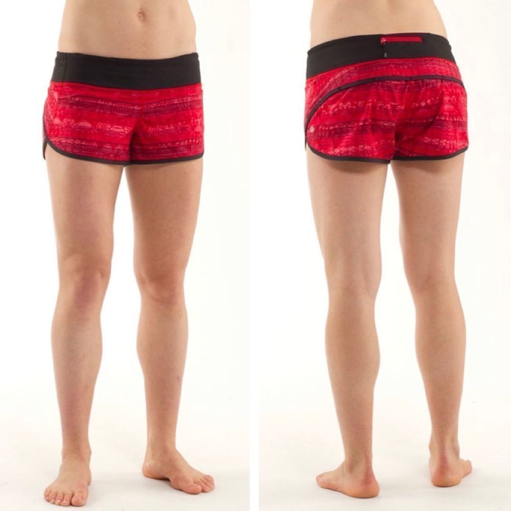 Lululemon Run Speed Short Make Davie Run Crazy Pr… - image 2